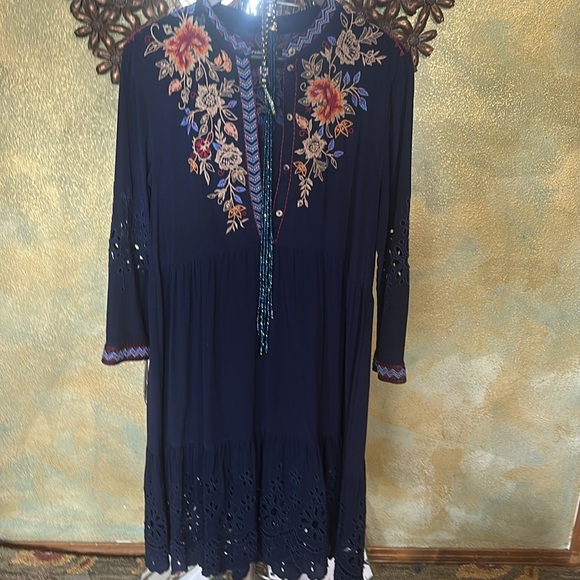 Johnny was workshop silk cotton dress S  NWT - Picture 1 of 9